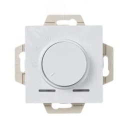 ATLASDESIGN ТЕРМОСТАТ электрон. теплого пола с датчиком, 10A, механизм, БЕЛЫЙ