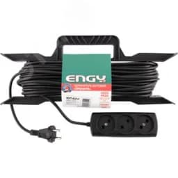 Удлинитель на катушке , "Премиум", 50м./4роз, б/з, (ПВС 2х0,75)