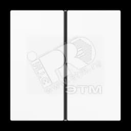 Набор клавиш для сенсорного модуля KNX, одиночный,белый