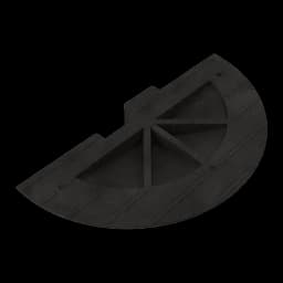 Лежачий полицейский ИДН-500-2 концевой элемент КОМПОЗИТ (ГП)