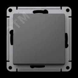 ATLASDESIGN ВЫКЛЮЧАТЕЛЬ с самовозвратом, сх.1, 10АХ, механизм, БАЗАЛЬТ Systeme Electric