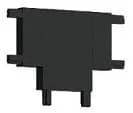 Соединитель Tобразный для треков накладных Italline Kreator IT099030 black