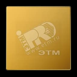 Клавиша для выключателя и кнопки золото