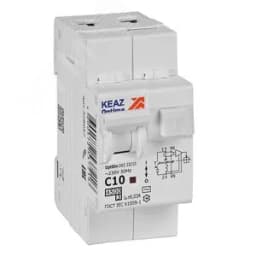 Выключатель автоматический дифференциального тока АВДТ с защитой от сверхтоков 2П 10А 30мА AC 4,5кА OptiDin D63-22C10-AC-У3