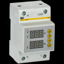 Реле напряжения и тока РНТ-д однофазное 54мм 40А