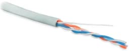 Кабель витая пара, не экранированная 2х2х0,51 Hyperline U/UTP2-C5-S24-IN-LSZH-GY-500 (500 м)