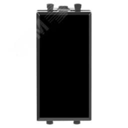 Avanti Кнопка "Черный квадрат", 16A, 1 модульная