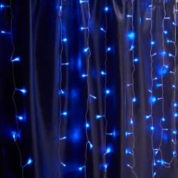 Светодиодная гирлянда Feron CL21 занавес 32м 3м 230V синий c питанием от сети 32340