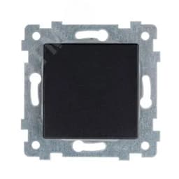 Аксиома Механизм выключателя одноклавишного скрытой установки С110-447 Антрацит 121037 Кунцево