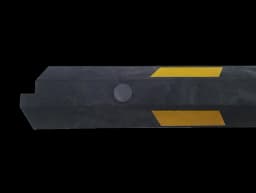 Колесоотбойник КП 2,0 композитный (полимерпесчаный) из 2х частей (ГП)