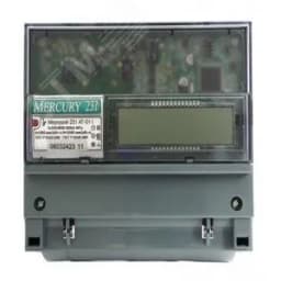 Счетчик электроэнергии Меркурий 231 АТ-01I трехфазный многотарифный, 5(60), кл.точ. 1.0, D, ЖКИ, IrDA,2 Тарифа МСК+2