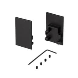 Заглушка SLCOMFORT2542 BLACK глухая Arlight Металл 0317731