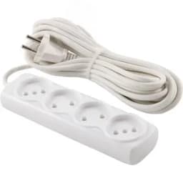 Удлинитель "Премиум" 1,7м/3роз. (ПВС 2х0,75) черный