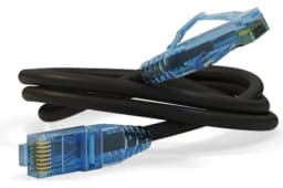 Патч-корд U/UTP, 6 Hyperline PC-LPM-UTP-RJ45-RJ45-C6-3M-LSZH-BK