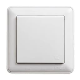 Розетка 1-м СП W59 Aqua 16А IP44 с заземл. защ. шторки в сборе бел. SE RS16-152B-18