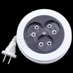 Удлинитель бытовой 3х5м рулетка ШВВП 2х0.75 6А У6-004 9634578 Универсал