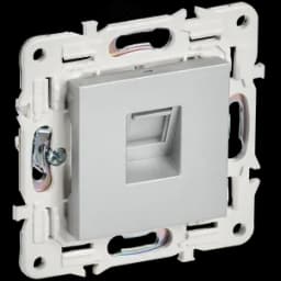 SKANDY Розетка компьютерная RJ45 кат.5E SK-K01S серебряный IEK