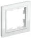 BRITE Рамка 1-мест. РУ-1-БрБ бел. IEK (BR-M12-K01)