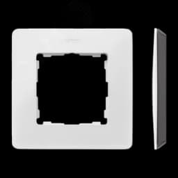 Рамка декоративная, 1 пост, Original, S82 Detail, белый-чёрный