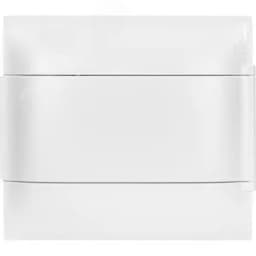 Practibox S Пластиковый щиток Встраиваемый (ЩРв-П) (в полые стены) 1X8 Белая дверь