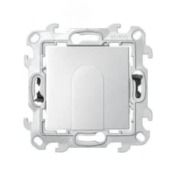 Вывод кабеля цвета алюминий S24 Harmonie 2410801-033 Simon