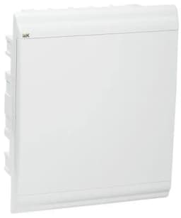 Бокс ЩРВ-П-24 мод. встраив. пластик IP41 PRIME бел. дверь IEK MKP82-V-24-WD-41-10