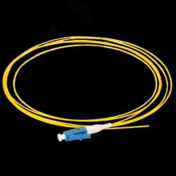 Пигтейл (шнур оптический коммутационный) монтажный (SM) 9/125 (OS2) LC/UPC LSZH 1.5м ITK