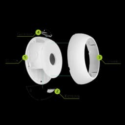 Коробка монтажная круглая KadrON JB2-125W kadrON