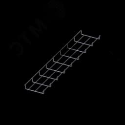 Лоток проволочный прямой ПП4.150.35.3000.8.1 СОЭМИ