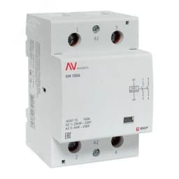 Контактор модульный КМ 100А 2NО 230VAC (3 мод.) AVERES EKF