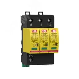 УЗИП ГРОЗОСТОП ГСВ2-60/20 3+0 С, класс II, In - 15 кА (8/20), Imax - 40 кА (8/20)