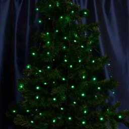 Светодиодная гирлянда Feron CL04 линейная 6м 15м 230V зеленый с питанием от сети 32299