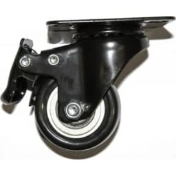 Ролик для шкафов с тормозом 150 кг Hyperline TCAS-3IBRK