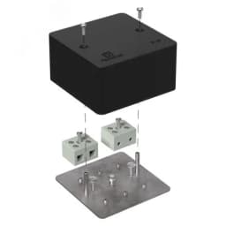 Коробка огнестойкая для о/п 40-0310-FR1.5-6 Е15-Е120 RAL9005 150х110х70 (6 шт/кор)