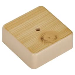 Коробка распаячная ОП 75х75х28 IP20 КМ41216-04 (6 клем. 6кв.мм) сосна IEK UKO10-075-075-028-K34