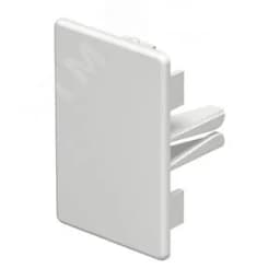 Заглушка кабельного канала торцевая WDKH 40x60 мм (ABS-пластик, белый)