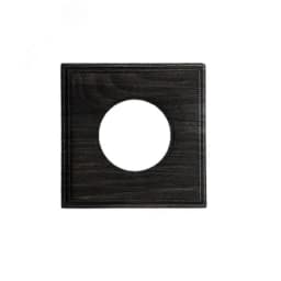 Шедель  Рамка 1 постовая (Угольно-черный)  скрытый монтаж BF4