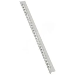 Планка маркировочная 2.3мм буквы (I) черная/белая Memocab 240шт