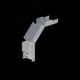 Лоток монтажный угловой 90 вниз ЛУ90Н.150.65.454.1.1