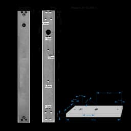 Электромагнитный замок ST-ML280-1 (с планкой) Space Technology