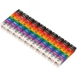 Маркер МКН- 6 голубой 4мм.кв (упаковка 1000шт.) IEK