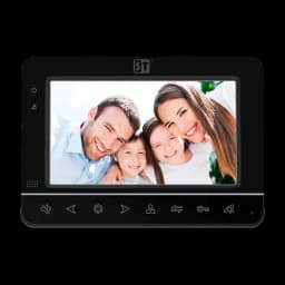 Домофон ST-M200/7 (S/SD) черный Space Technology