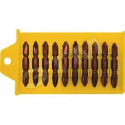 Биты двухсторонние 10шт., сталь S2, РН 2/ РН 2 х 65 мм FIT