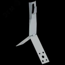 Держатель проводника круглого 6-8мм для конька h=80мм оцинкованная сталь HDZ IEK