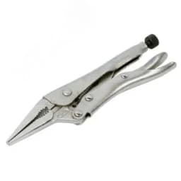 Зажим с фиксатором 165 мм, тонконосый