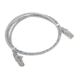 Патч-корд TERACOM PRO Cat.5E неэкранированный UTP оболочка LSZH серый (1,0м) EKF