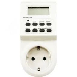 Розетка с таймером (недельная) электронная IP20 16А 3500W FERON