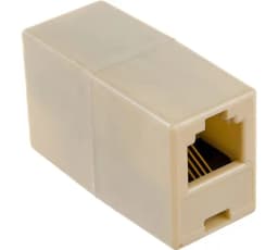 Проходной соединитель 6P4C (RJ-11), шт SUPRLAN (10-0315)