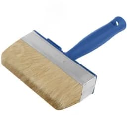 Макловица, натур.светлая щетина, пластиковый корпус, полая ручка, "мини" 40x140 мм