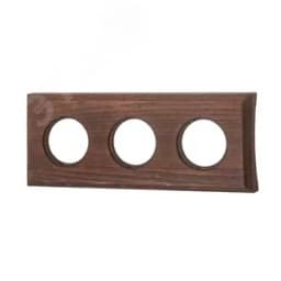 Шедель Рамка 3 постовая для скрытого монтажа (Винтаж на бревно 240мм) BF4C24-630-18 Бирони